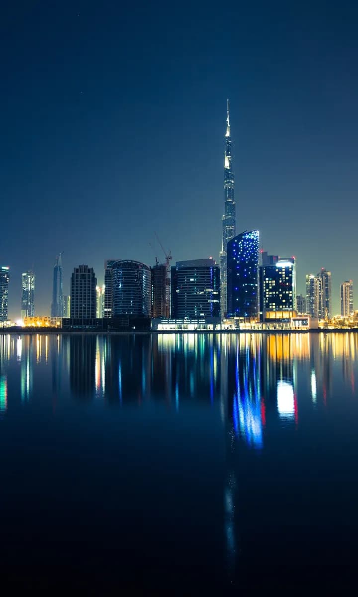 Dubai Skyline game background