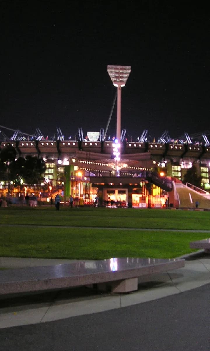 MCG Night game background