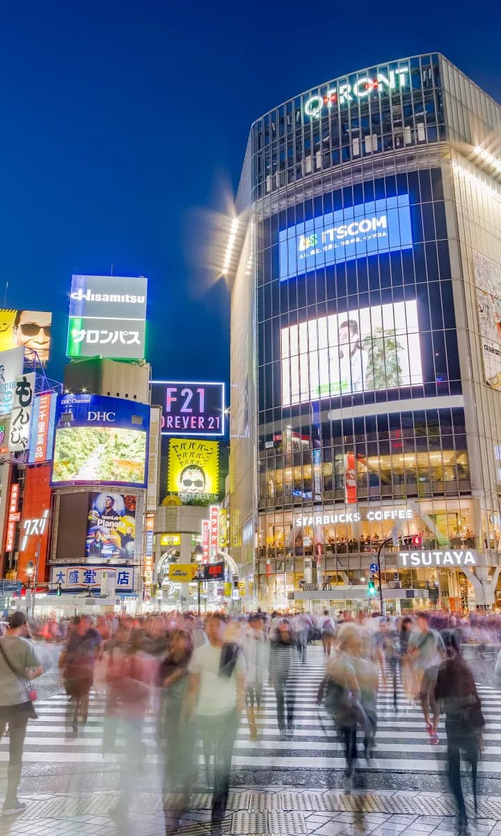 Tokyo Crossing game background