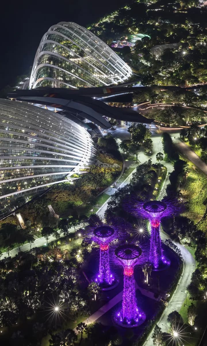 Singapore Future game background