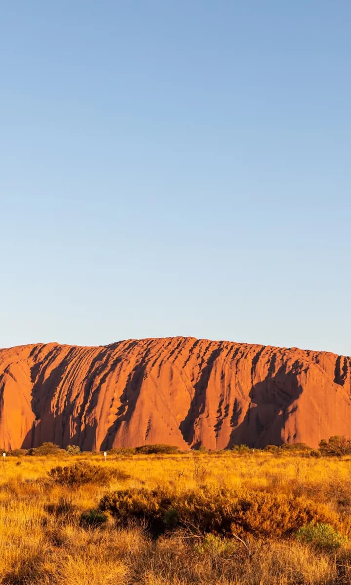 Uluru Sunset game background